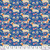 Free Spirit Fabrics - Stannie & Lloyd - Pemberley Pups - Delft #PWAE011-DELFT