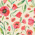 Benartex - Into The Meadow - Field of Poppies - Natural #16707-70
