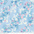 Riley Blake Designs - Wishes - Cindy's Flowers - Frost Sparkle #SC18074-FROST