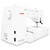 Janome Memory Craft 500ELE Embroidery Machine with Premier Package right angled view
