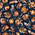 QT Fabrics - Terrors Of The Pleistocene - Toss - Navy #32180-N