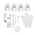 Brother 1034D Homelock Serger included accessories