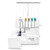 Brother 1034D Homelock Serger front view with thread pole extended