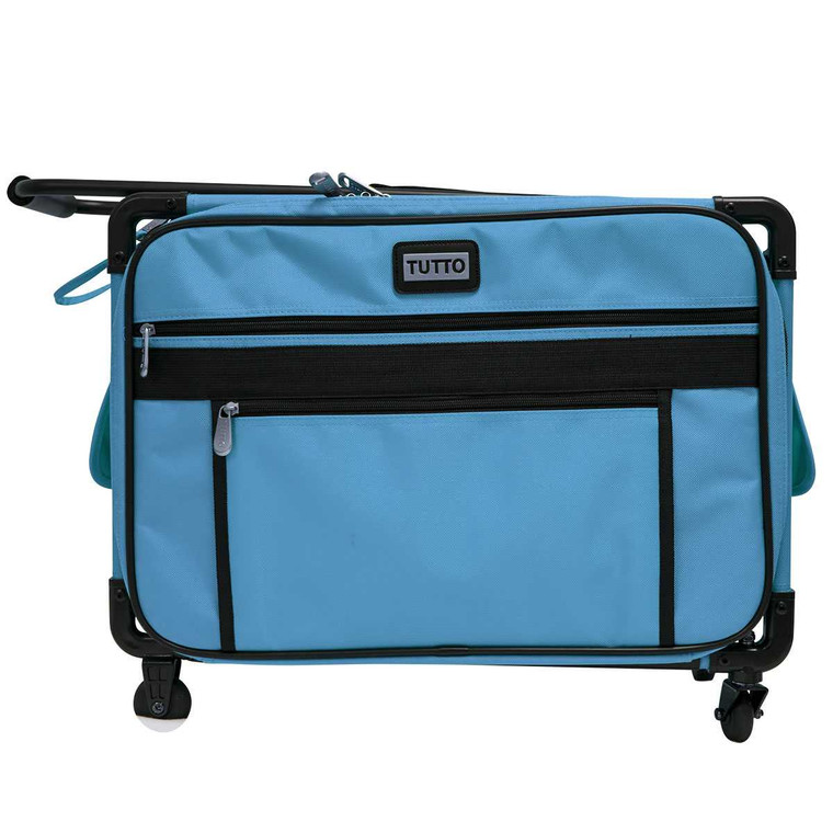 Tutto 20" Medium Sewing Machine Bag on Wheels (Turquoise)