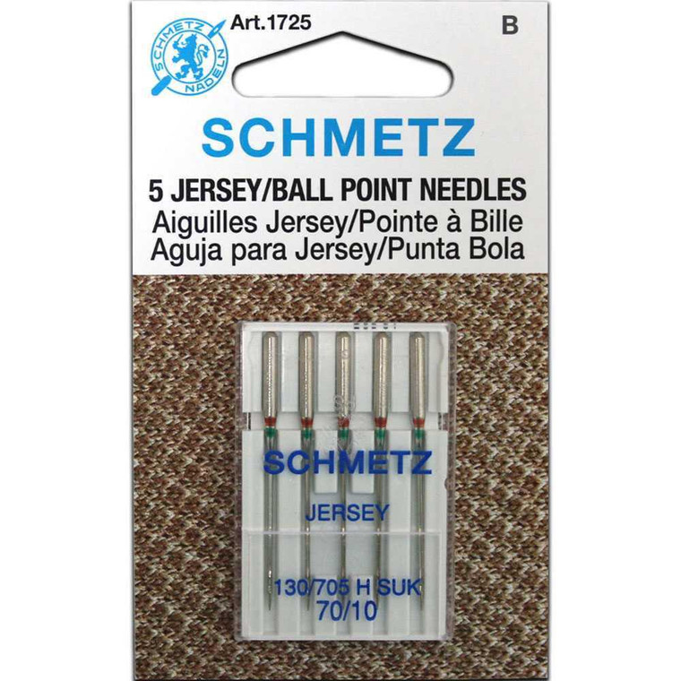 Schmetz Ball Point (Jersey) Needles - Size 70/10