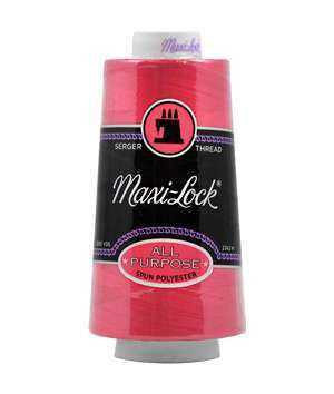 A&E Maxi-Lock Serger Thread - Dark Pink