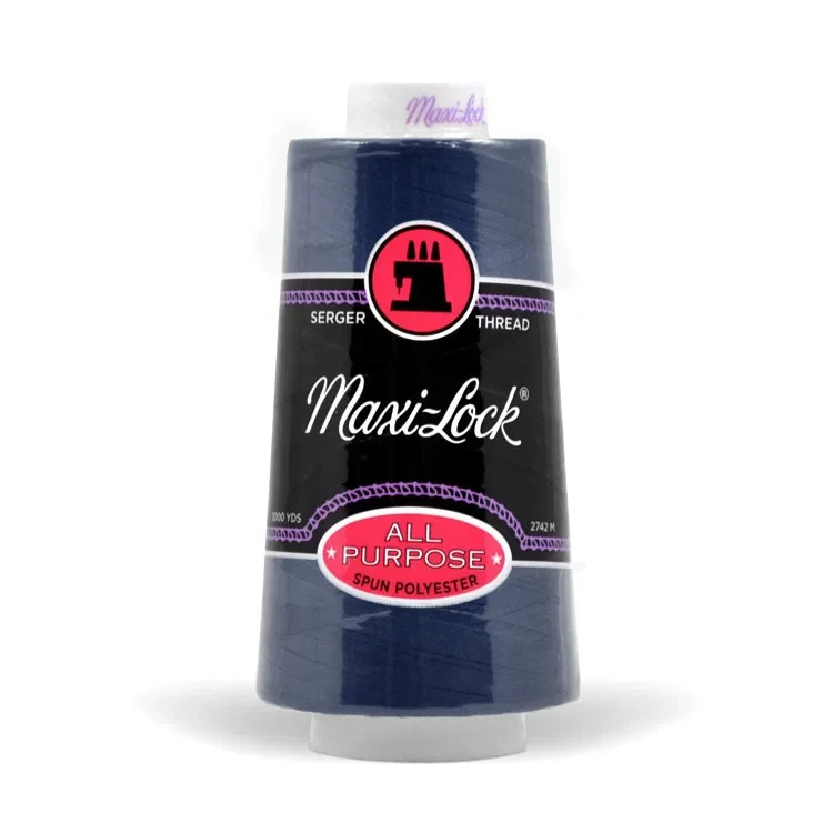 A&E Maxi-Lock Serger Thread - Medium Navy