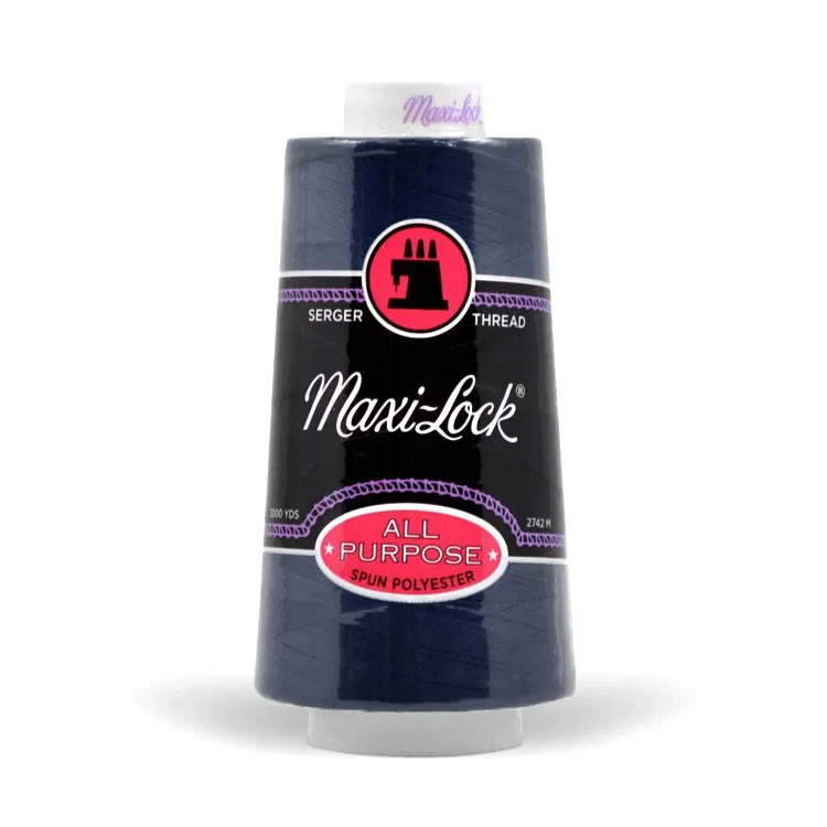 A&E Maxi-Lock Serger Thread - Navy