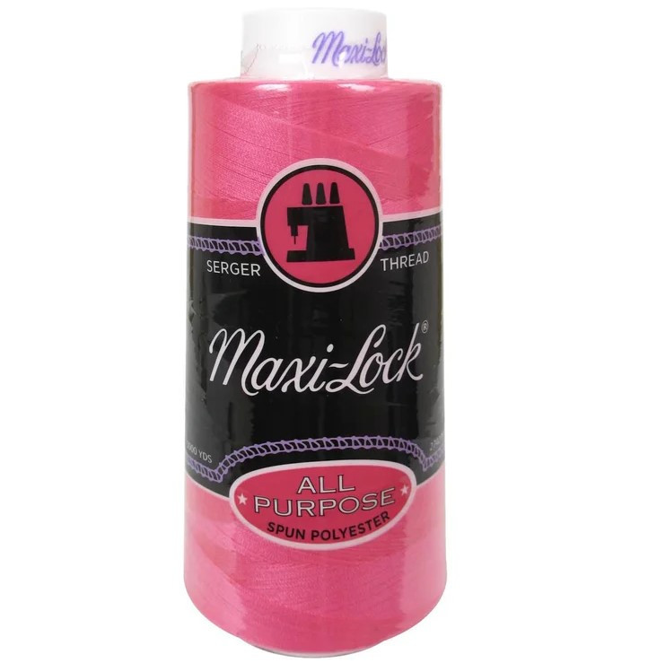 A&E Maxi-Lock Serger Thread - Neon Pink