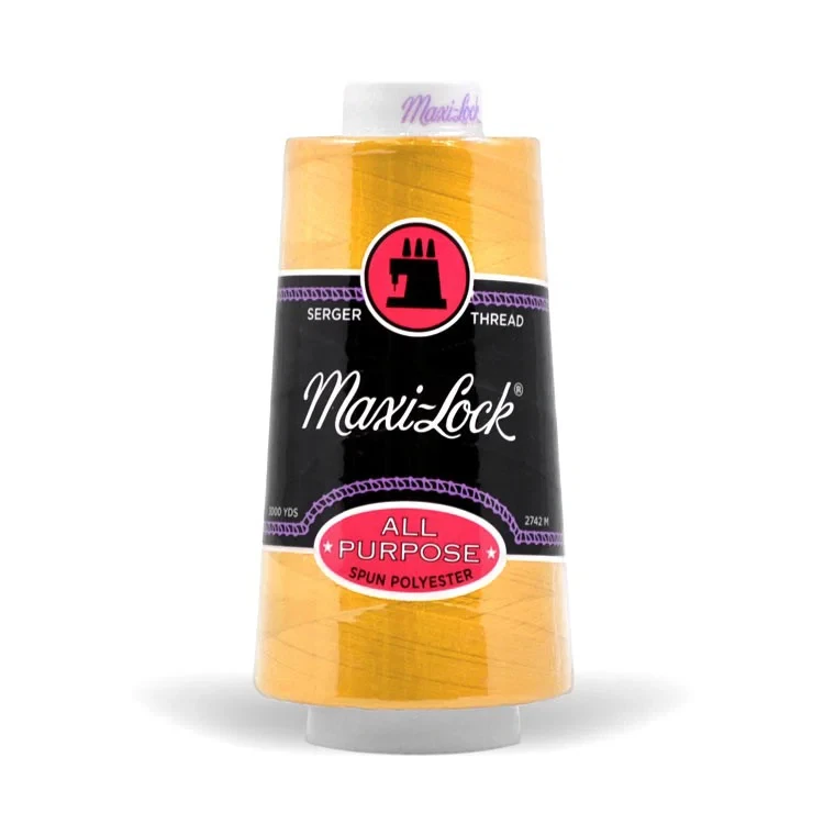 A&E Maxi-Lock Serger Thread - Gold