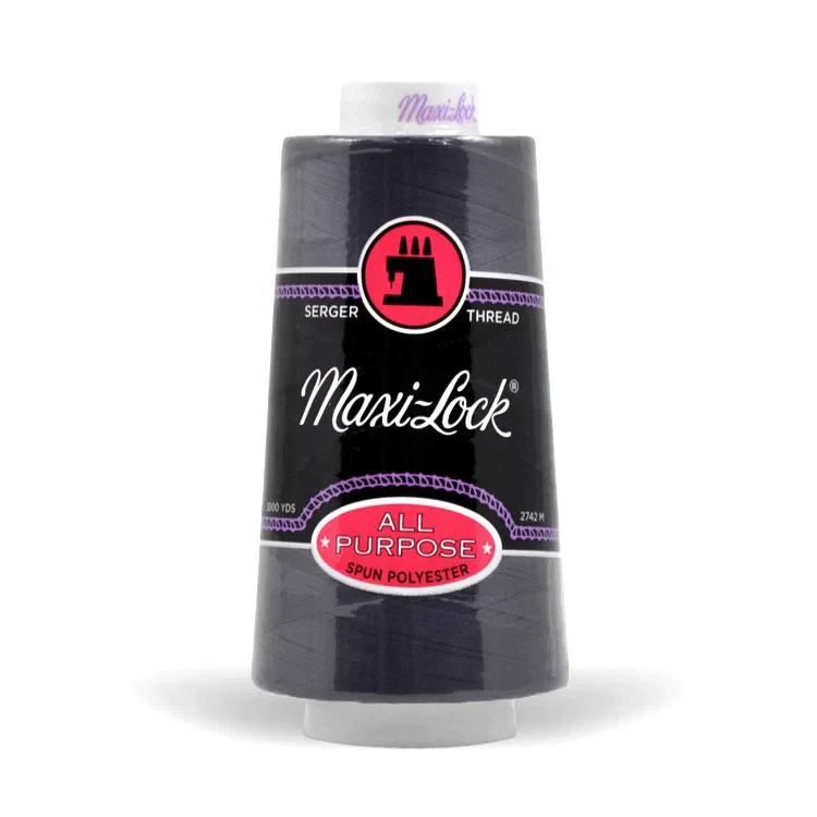 A&E Maxi-Lock Serger Thread - Graphite