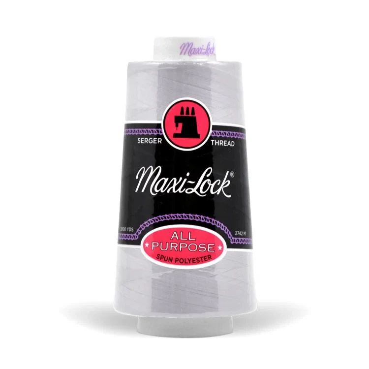 A&E Maxi-Lock Serger Thread - Silver
