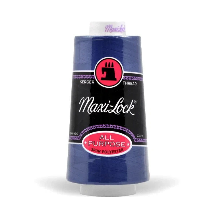 A&E Maxi-Lock Serger Thread - Blue