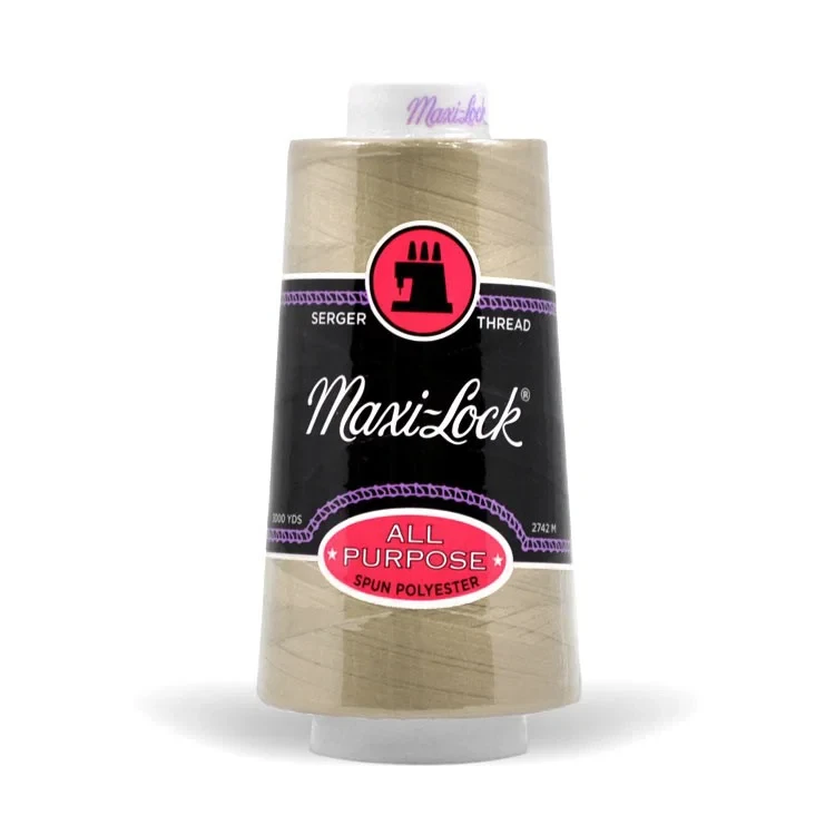 A&E Maxi-Lock Serger Thread - Khaki