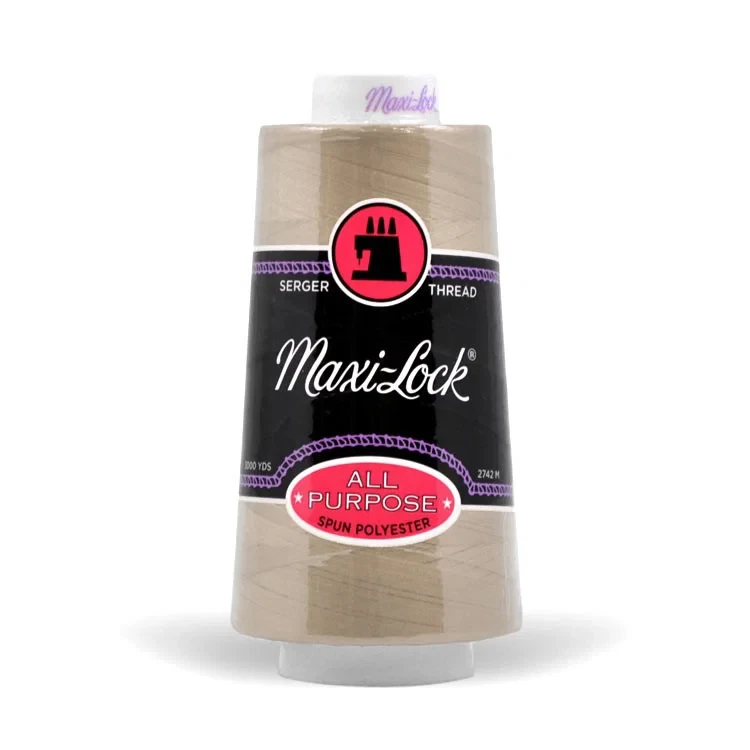 A&E Maxi-Lock Serger Thread - Beige