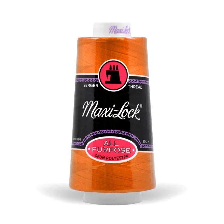 A&E Maxi-Lock Serger Thread - Papaya