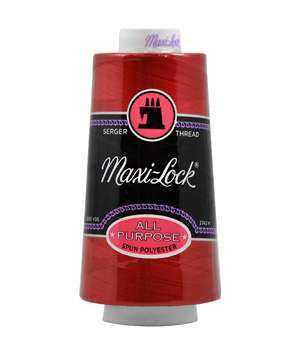 A&E Maxi-Lock Serger Thread - Poppy Red