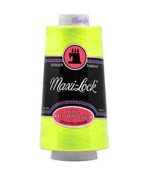 A&E Maxi-Lock Serger Thread - Neon Yellow
