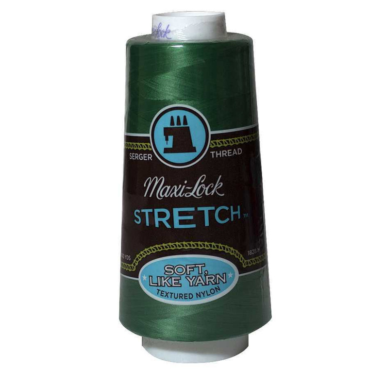 A&E Maxi-Lock Stretch Serger Thread - Emerald