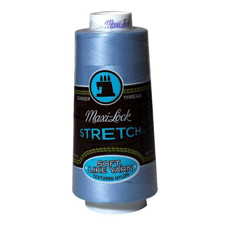 A&E Maxi-Lock Stretch Serger Thread - Blue Mist