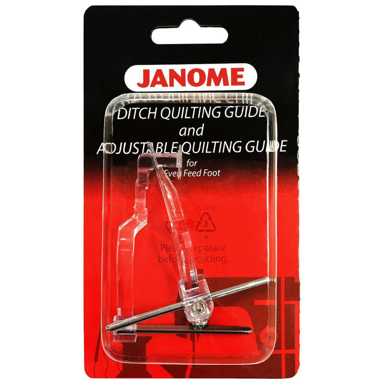 Janome Ditch Quilting Guide and Adjustable Quilting Guide