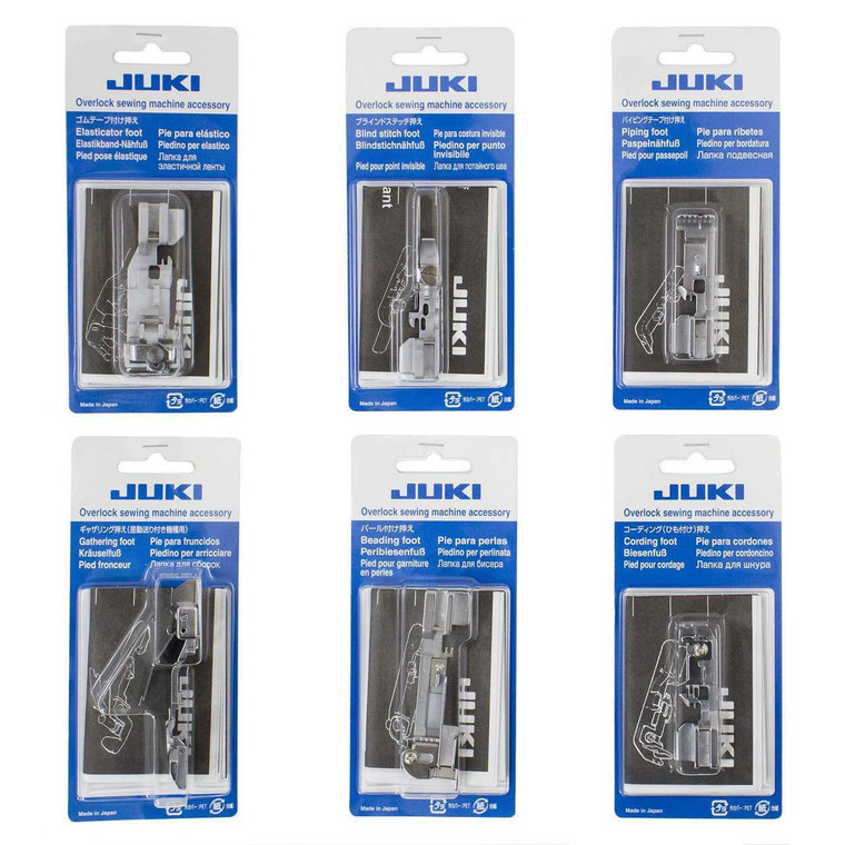 Juki MO-1000 Six Pack Optional Serger Feet