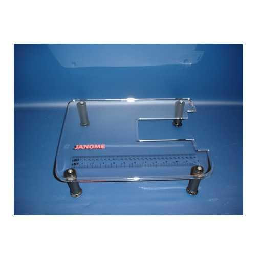 Janome 11.5” x 15” Acrylic Extension Table for Models Mystyle100, HF5812 & Kenmore 19106 & 19112