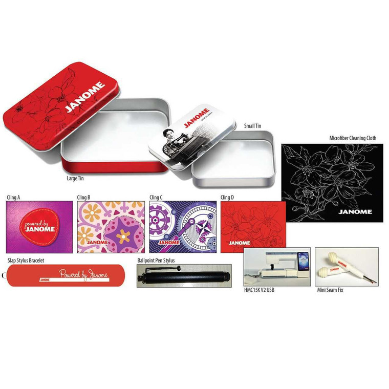 Janome VIP Gift Tin Set