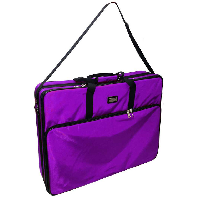 Tutto 28” Extra Large Purple Embroidery Bag