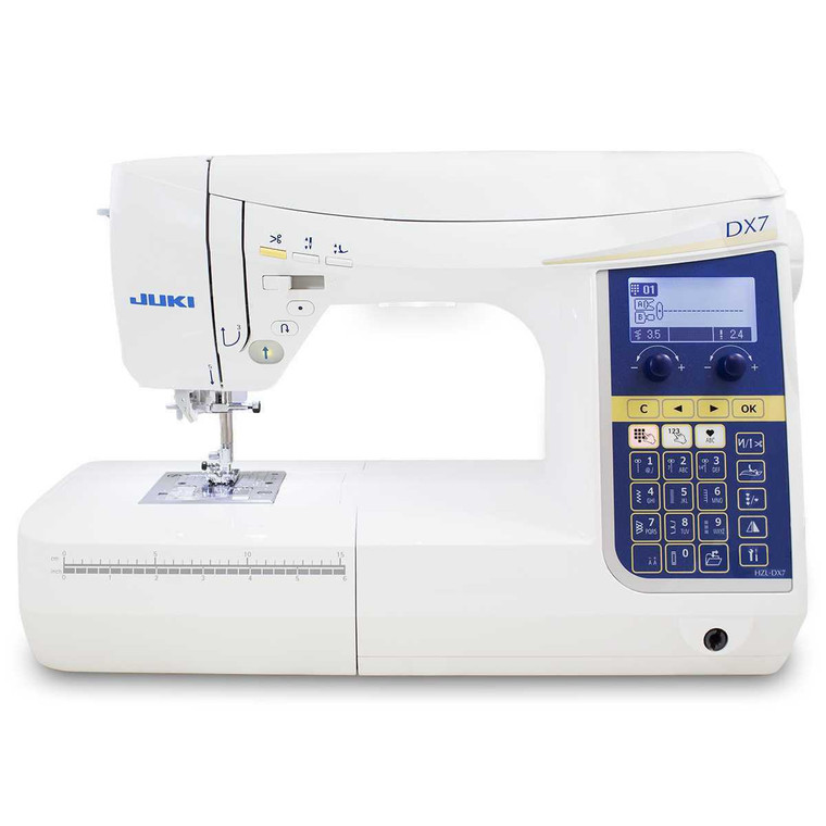 Juki HZL-DX7 Computerized Sewing and Quilting Machine front view