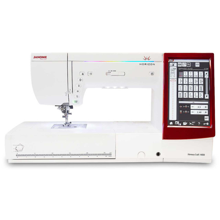 Janome Memory Craft 14000 Sewing and Embroidery Machine - Open Box Sale