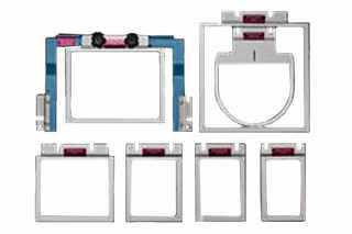 Durkee EZ Frames 7 PC Combo Brother, Baby Lock 6 and 10 Needle Machines