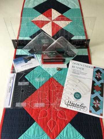 Sew Steady Down Under Table Runner 15pc Patchwork and Quilting Project Kit