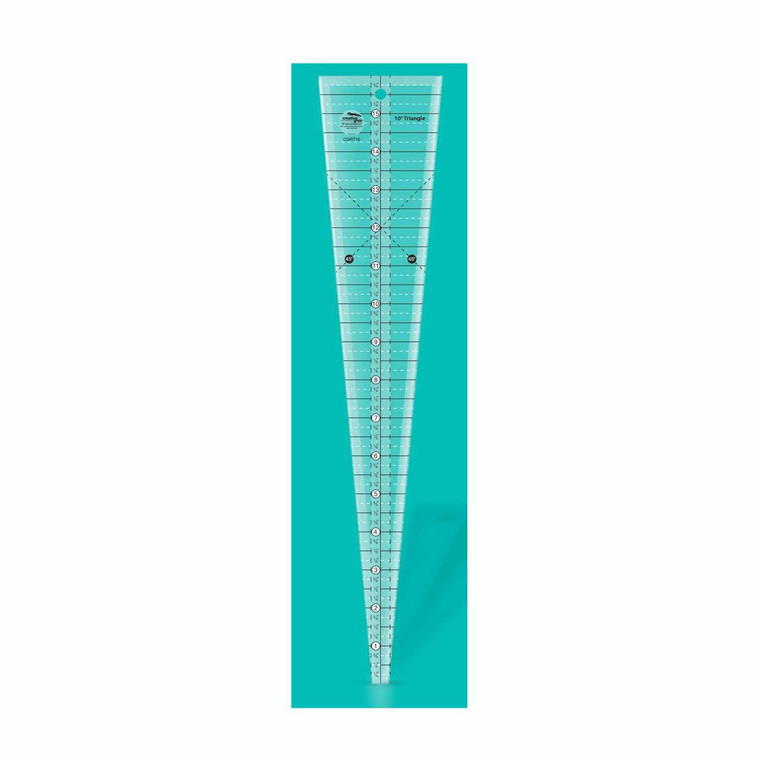 Creative Grids 10 Degree Triangle Ruler