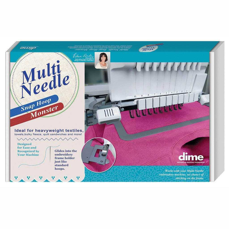 dime Multi Needle Snap Hoop Monster 8" X 8" for Baby Lock & Brother Machines