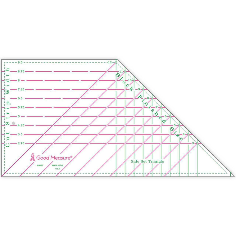 Good Measure Side Set Triangle