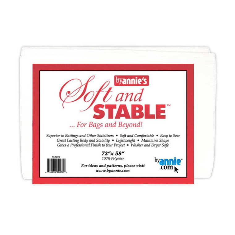 ByAnnie's Soft and Stable 72 x 58” White Foam Stabilizer