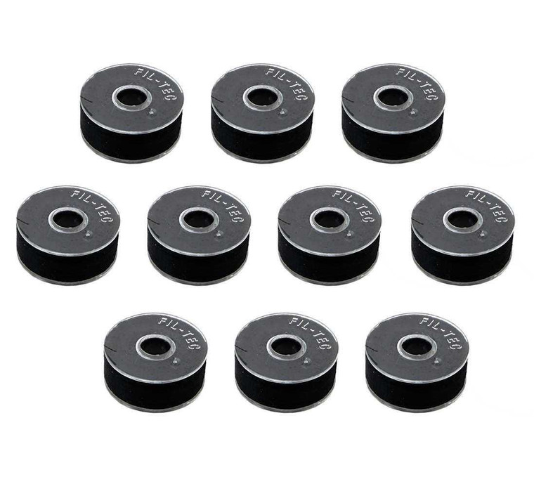 FIL-TEC Class L Prewound 120 Yard Poly Black Bobbins