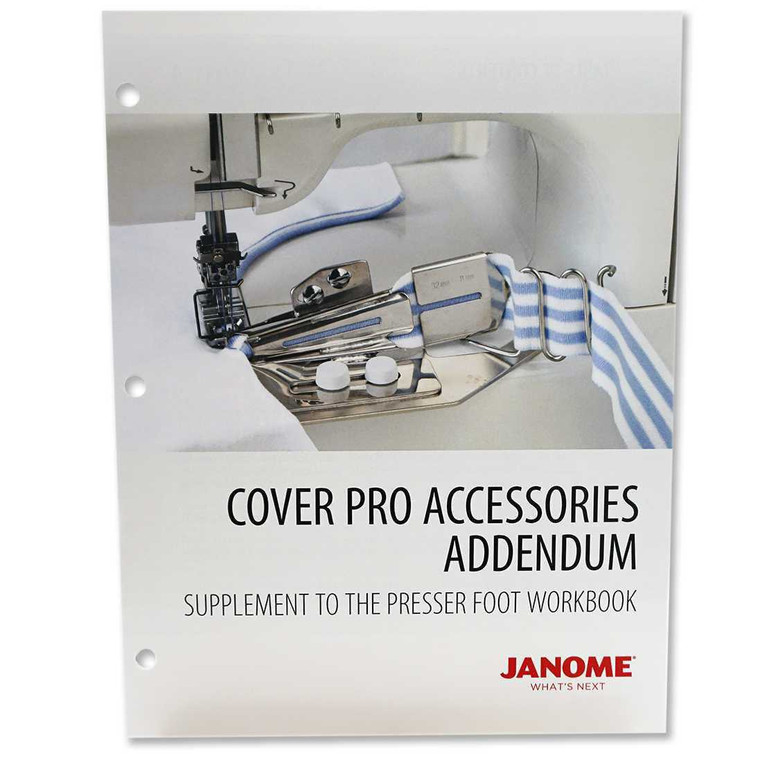 Janome Coverpro Accessories Workbook Addendum