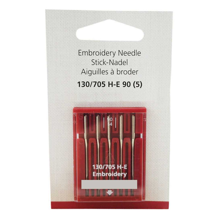 BerninaEmbroidery Needles Size 90/14 - 5 Pack