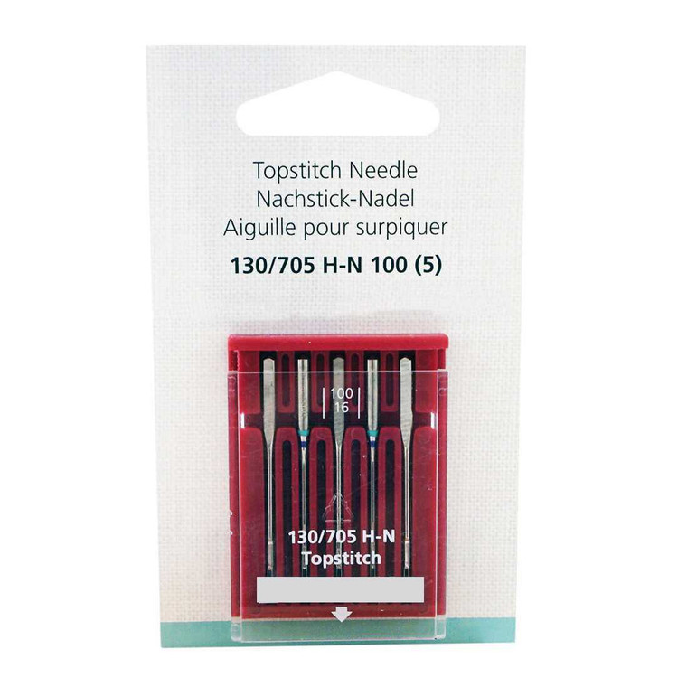 Bernina Topstitch Needles Size 100/16 - 5 Pack