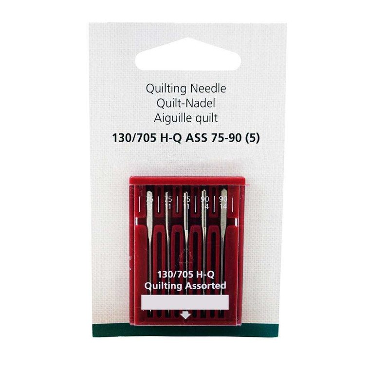 Bernina Quilting Needle Assortment Size 75/11 90/14 - 5 Pack