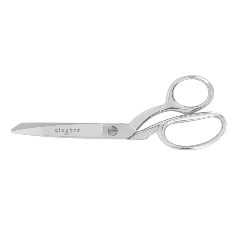 Gingher 8in Serrated/Knife Edge Dressmaker's Shears Blunt Tip