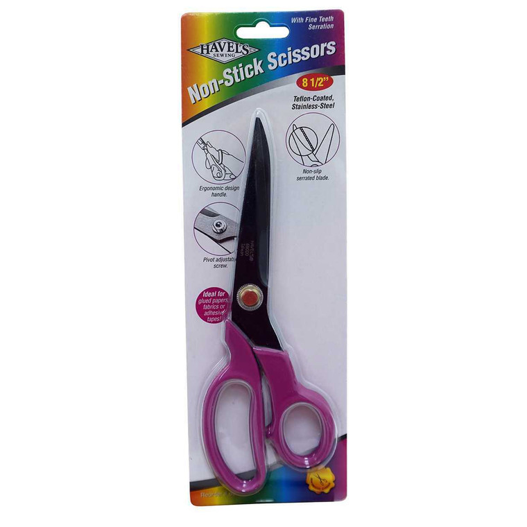 Havel's Teflon Coated Serrated Blade Scissor 8-1/2in