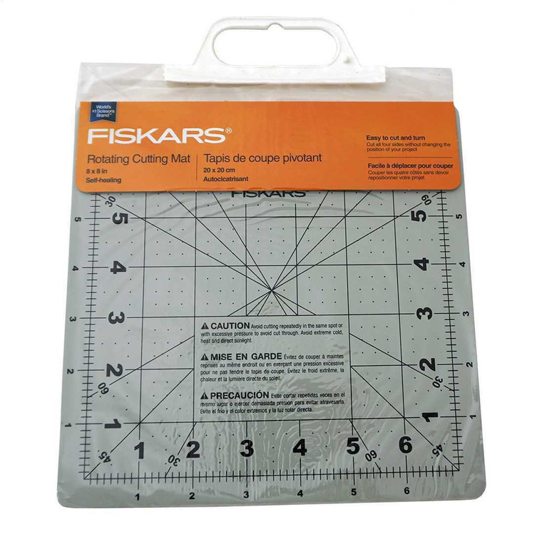 Fiskars Rotating Cutting Mat Self Healing 8in x 8in