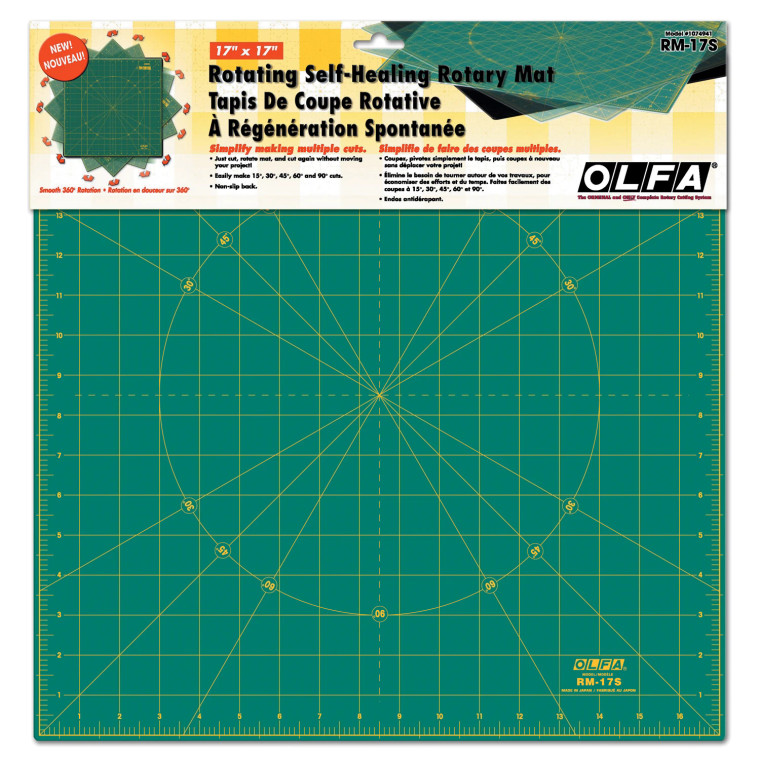 Olfa Spinning Square Cutting Mat 17in