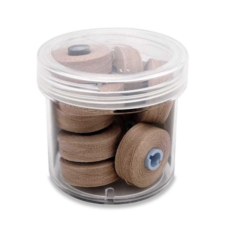 Fil-Tec Magna-Quilt Delights Style M 135yd Pre-wound Bobbin Light Tan 10 Jar