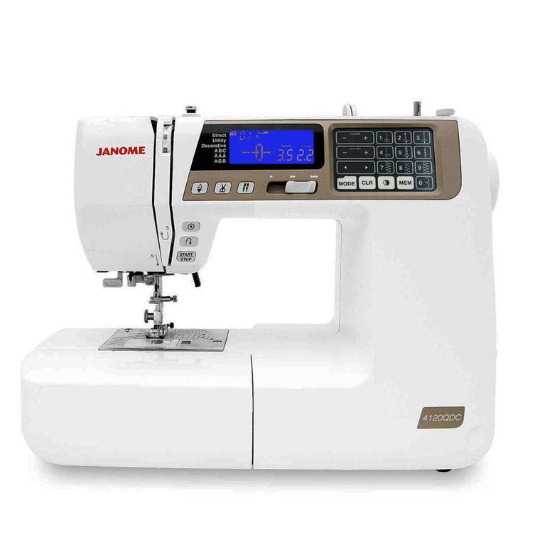 Janome 4120QDC-T Computerized Quilting and Sewing Machine with Bonus Quilt Kit