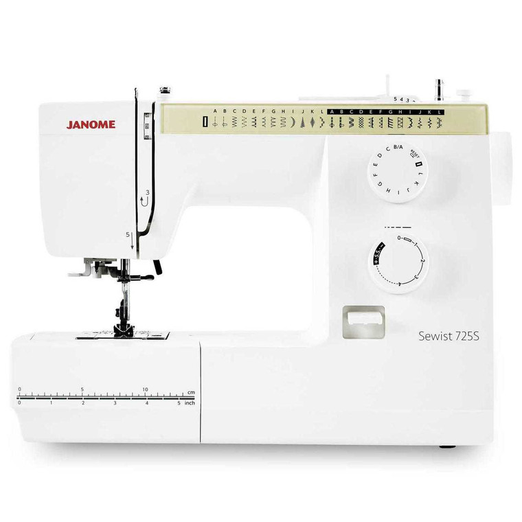 Janome Sewist 725 Sewing Machine front view