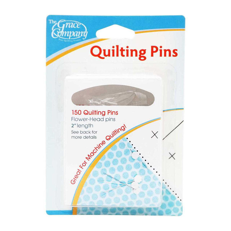 Grace Flower Head Quilting Pins